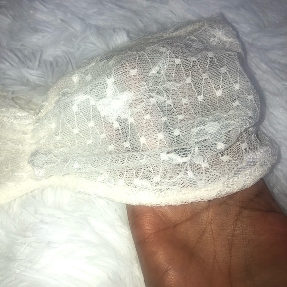 Intimately FP Lace bandeau strappy back White - Picture 5 of 8